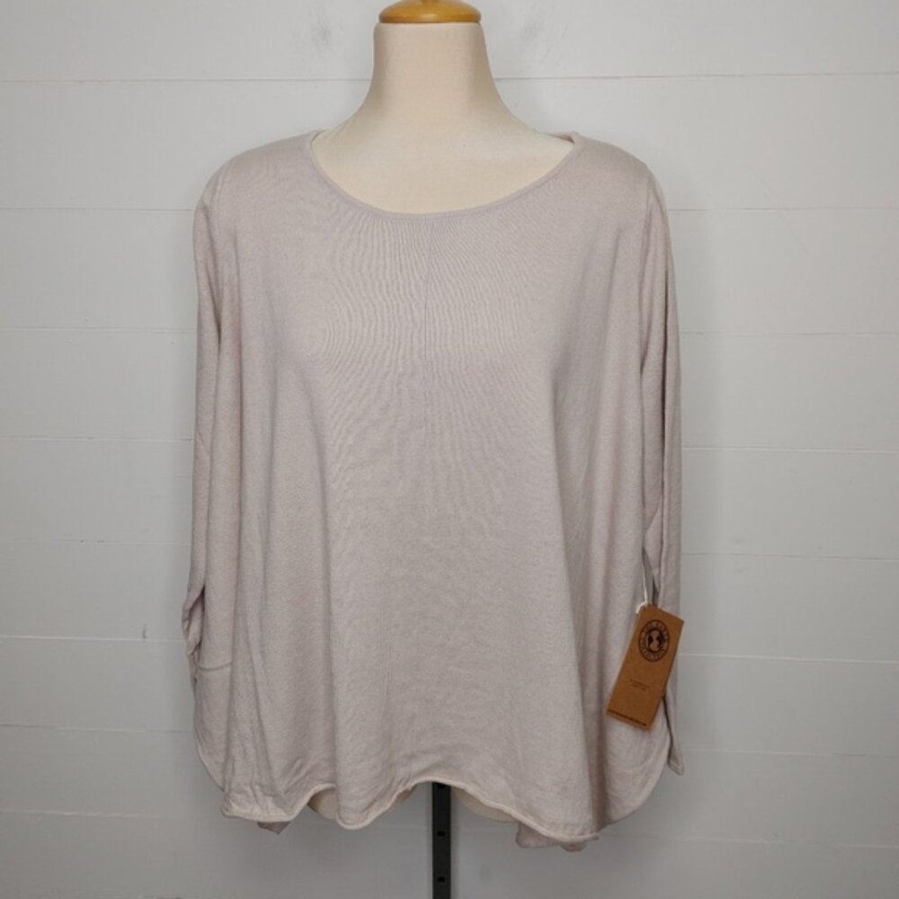 The Earth Collection cotton & cashmere sweater